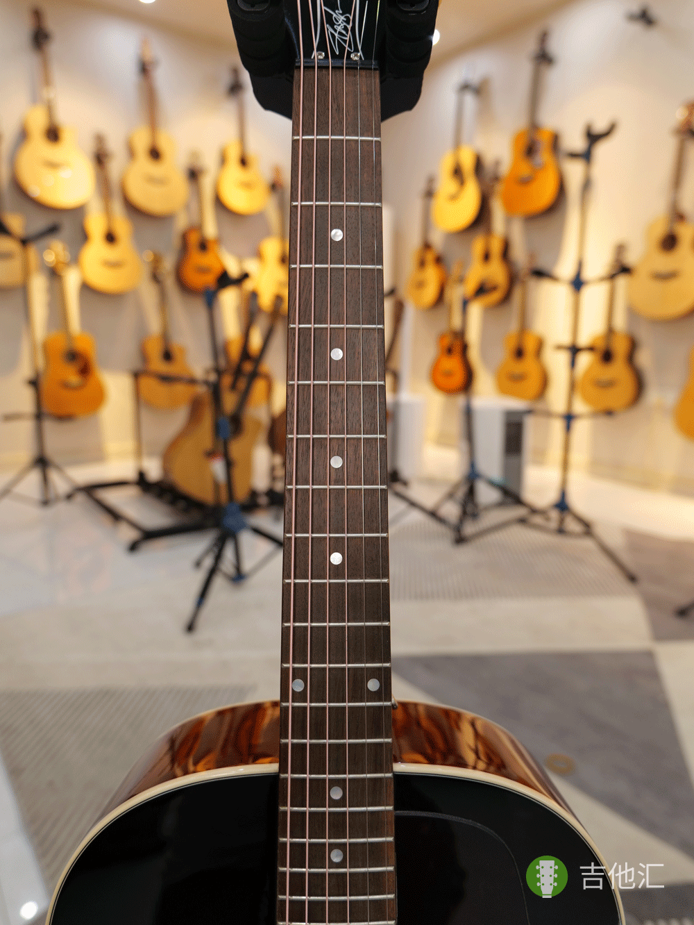 易普峰J45 Slash 指板实拍图